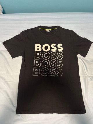 Camiseta BOSS Negra TALLA 14-S