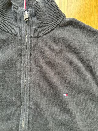 Tommy Hilfiger Sweatshirt Gola Alta Preta