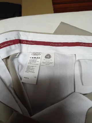 Pantalón Emilio Tucci Beige Talla 42