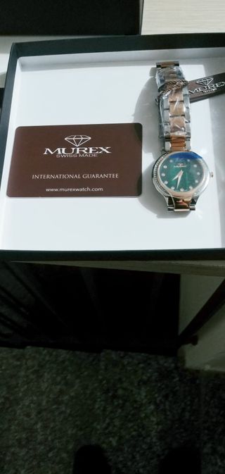 Orologio Murex donna con zirconi, garanzia 2 anni