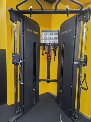 cruce de poleas regulable