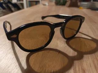 Gafas de sol Moscot Lemtosh. Tamaño 46. Negras.