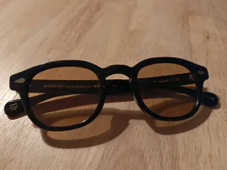 Gafas de sol Moscot Lemtosh. Tamaño 46. Negras.