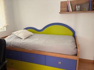 Cama nido 90cm con cajones