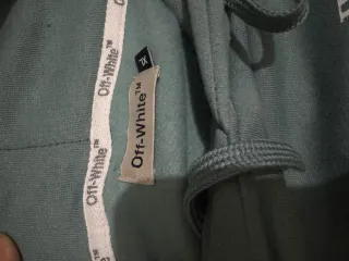 Felpa Off-White Teal