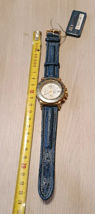 Reloj Breil Cronógrafo Dorado y Azul