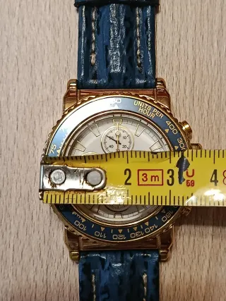 Reloj Breil Cronógrafo Dorado y Azul