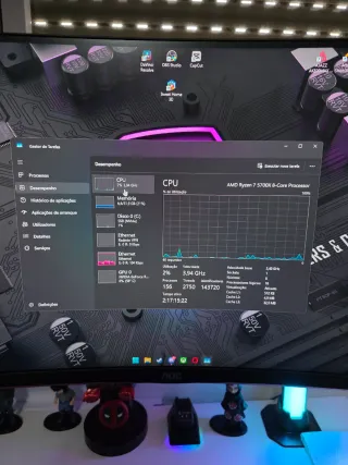 Pc Gamer MSI - rtx 4060 ti - ryzen 7 5700x