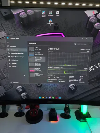 Pc Gamer MSI - rtx 4060 ti - ryzen 7 5700x