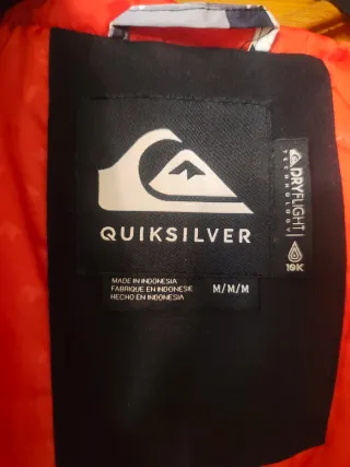 Chaqueta Quiksilver Dryflight Technology