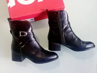 Botines Wonders 36 Negros