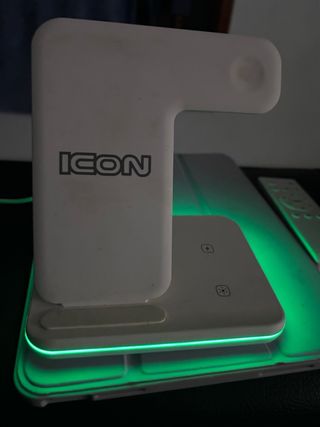 Base carga ICON iPhone, Watch, iPod