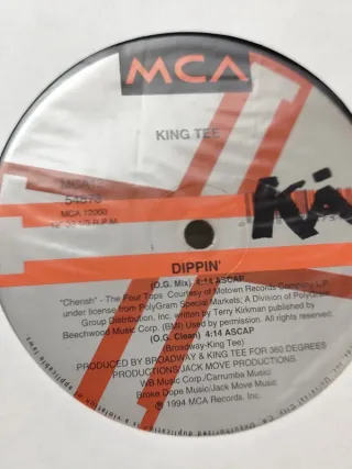 Vinilo King Tee - Dippin'/Duck 12" 1994