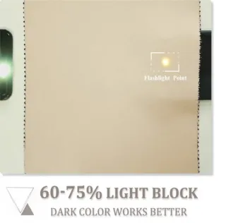 Cortinas Beige (2 Piezas) Termica.