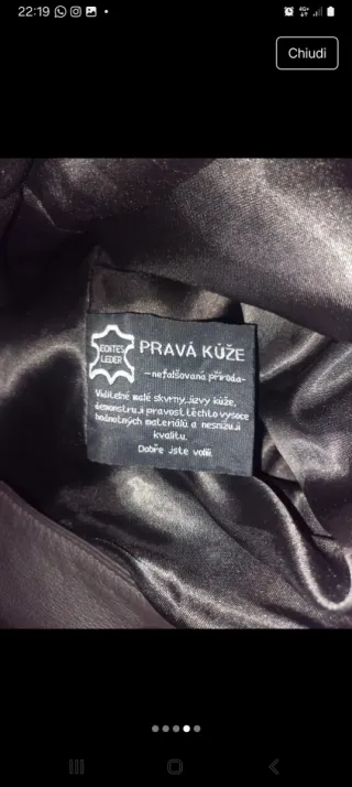 Cappotto in vera pelle con cappuccio