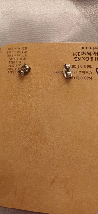 Orecchini pendenti con chiave e stella