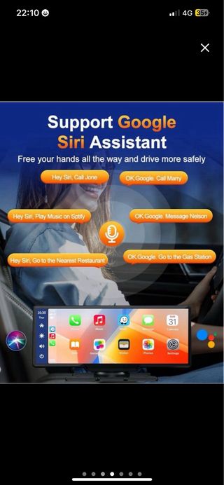 NUEVA Pantalla Coche 9.26 CarPlay Android Auto