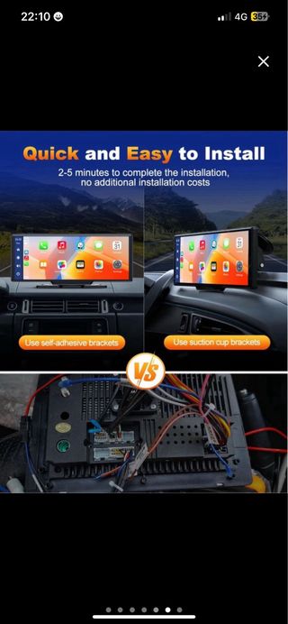 NUEVA Pantalla Coche 9.26 CarPlay Android Auto