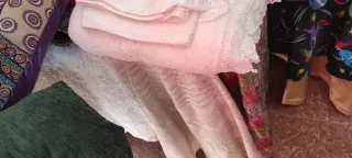 Lote de ropa y manteles d ganchillo,muchos modelos