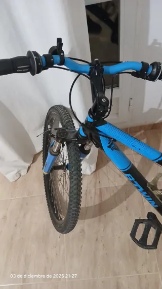 Bicicleta Decathlon Infantil Azul
