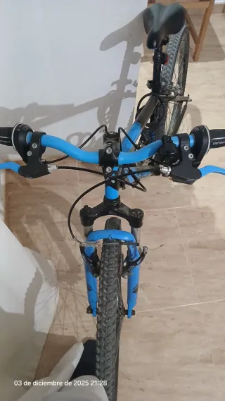 Bicicleta Decathlon Infantil Azul