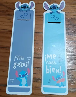 Marcapáginas de Stitch (2 unidades)