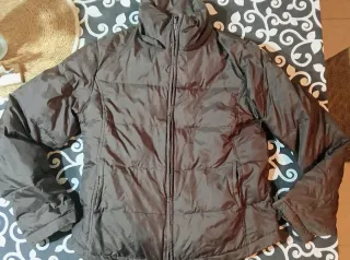 Chaqueta acolchada mujer marrón talla M