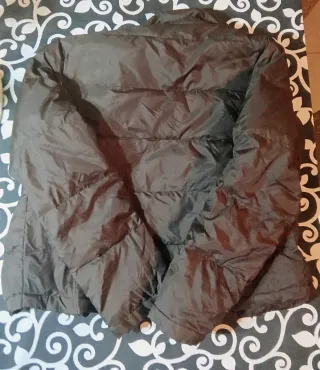 Chaqueta acolchada mujer marrón talla M