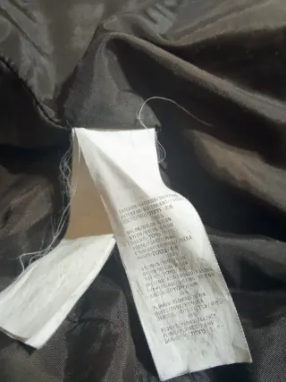 Chaqueta acolchada mujer marrón talla M