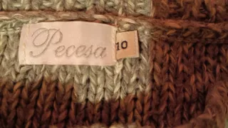 Jersey gris con pelito . talla 10