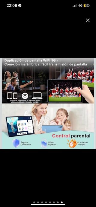 NUEVA Tablet Android 15 10 30GB RAM+128GB ROM