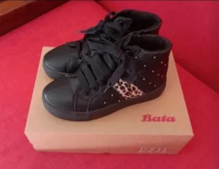 Scarponcini Bata bambina pelle maculato