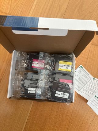 Pack Cartuchos Impresora LC123XL Nuevos