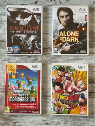 Nintendo Wii Pack: Consola, 2 Mandos y 12 Juegos