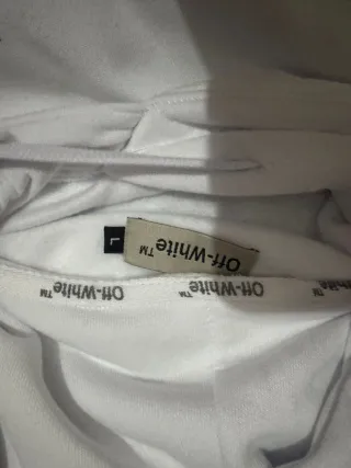 Felpa Off-White Bianca