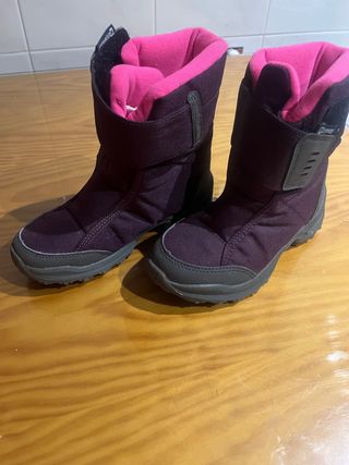 Botas de nieve Quechua niña. número 31