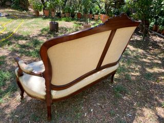 Sofá Antiguo Luis XV Palosanto