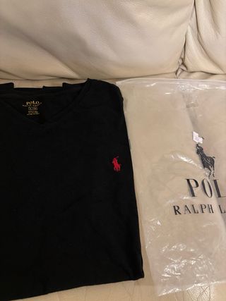T-shirt Polo Ralph Lauren nera L