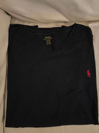 T-shirt Polo Ralph Lauren nera L