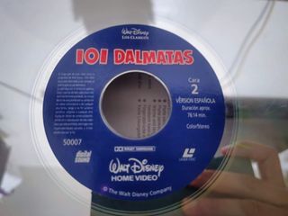LaserDisc 101 Dalmatas (Walt Disney)
