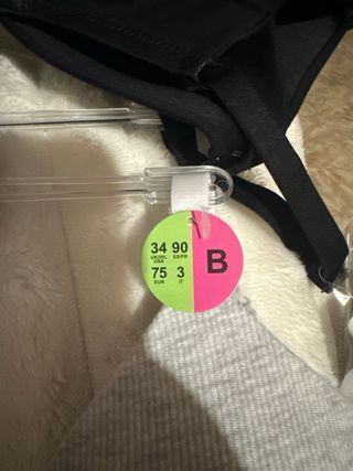 Sujetadores de lactancia Primark Negro 90B (2uds)