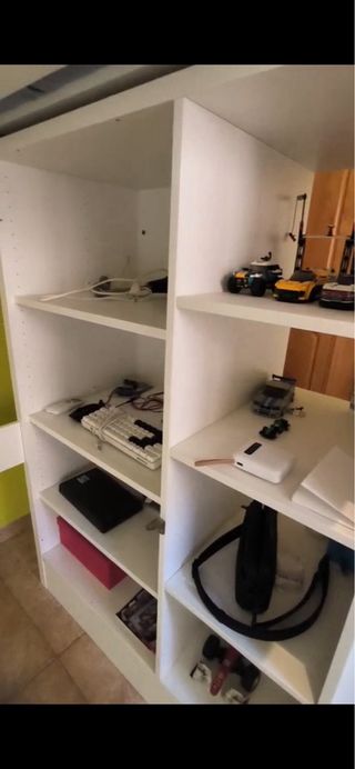 Cama alta IKEA niños blanca