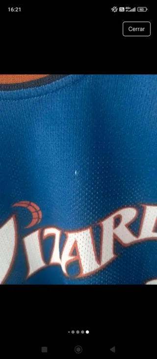 Camiseta Vintage Michael Jordan 23 Wizards