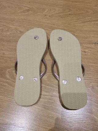 Havaianas Beige Talla 39-40 Nuevas