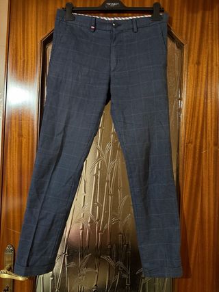 Pantaloni Tommy Hilfiger Blu/Grigio