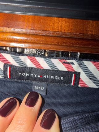 Pantaloni Tommy Hilfiger Blu/Grigio