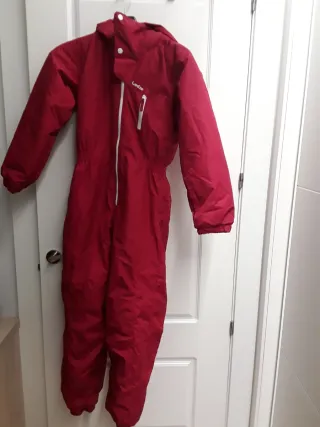 Mono de esquí Wedze T14 rojo