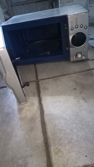 Microondas Samsung Plata