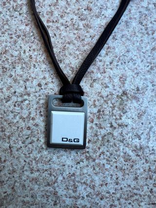 Collar Dolce & Gabbana Plata y Blanco