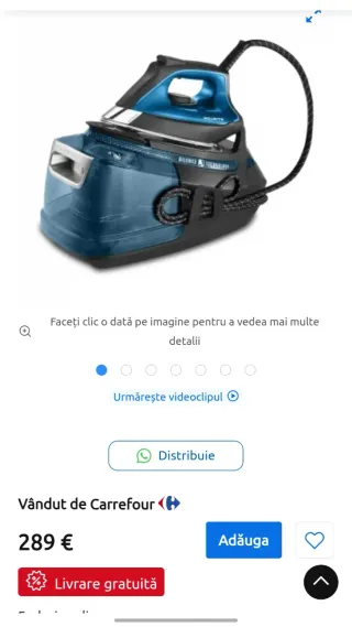 Centro de Planchado Rowenta DG9224 sellado!